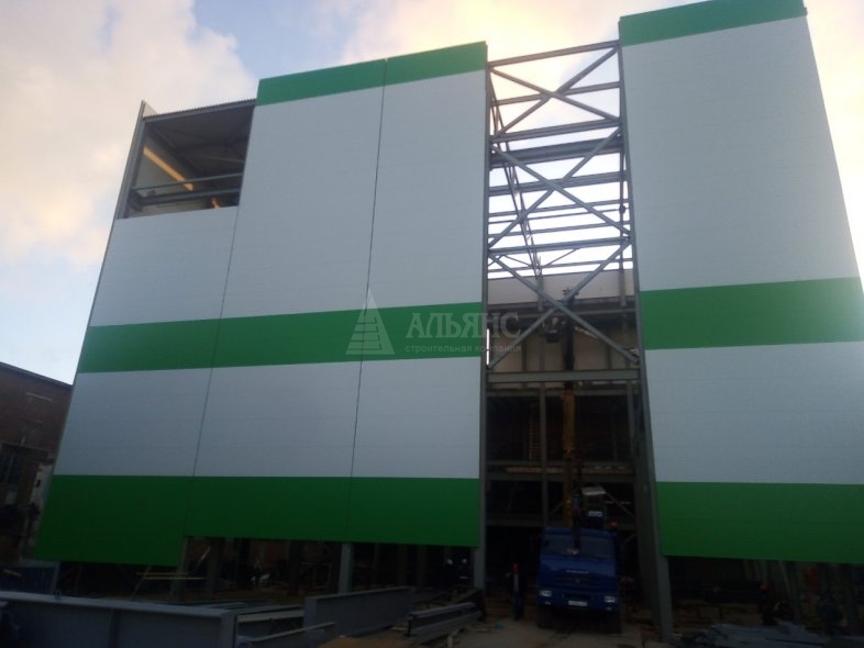 Цех бумажного комбината АО "Волга" из сэндвич-панелей - фото 4