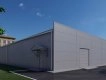 3D визуализация Магазин из сэндвич панелей