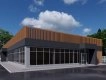 3D визуализация Магазин из сэндвич панелей